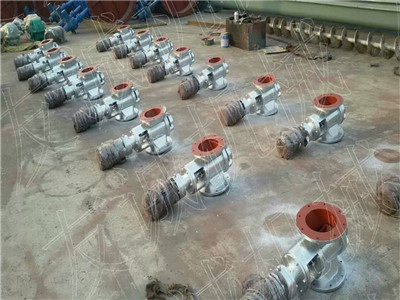 Food grade stainless steel discharger