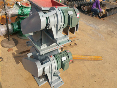 chain drive star discharger